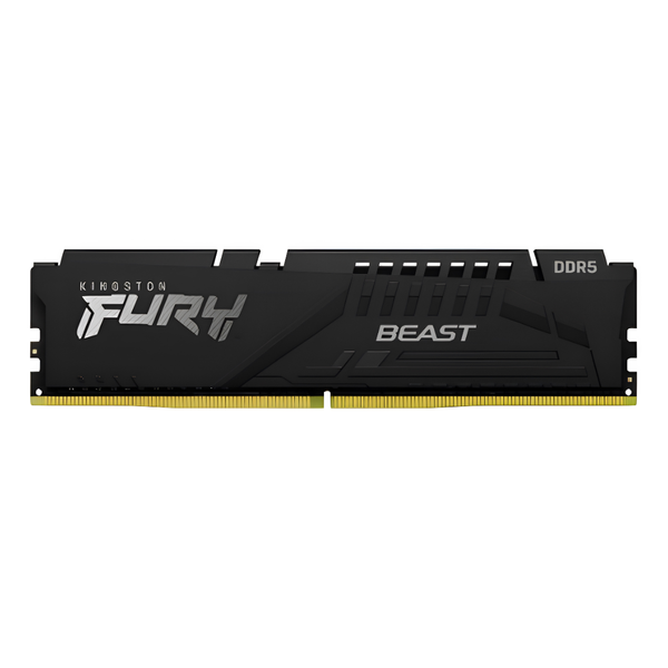 Memoria RAM Kingston FURY Beast Black | 32GB DDR5 5200MT/s | XMP CL40
