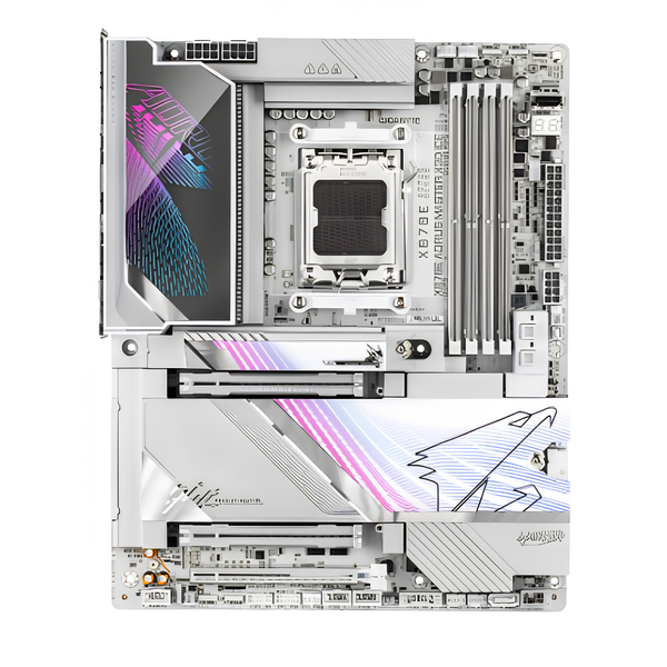 Tarjeta Madre Gigabyte AORUS MASTER X3D ICE | AMD X870E | Socket AM5 | ATX DDR5 Blanca