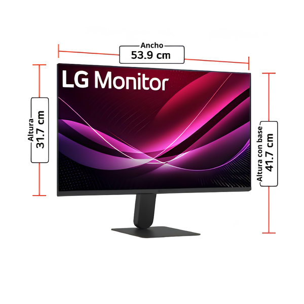 Monitor LG 24" FHD IPS | 120Hz HDR10 | Diseño Sin Bordes