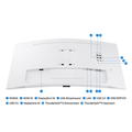 Monitor Curvo Ultra-Wide Samsung ViewFinity S6 34" | 1000R | Thunderbolt 4